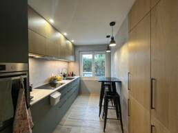 cuisine verte et bois